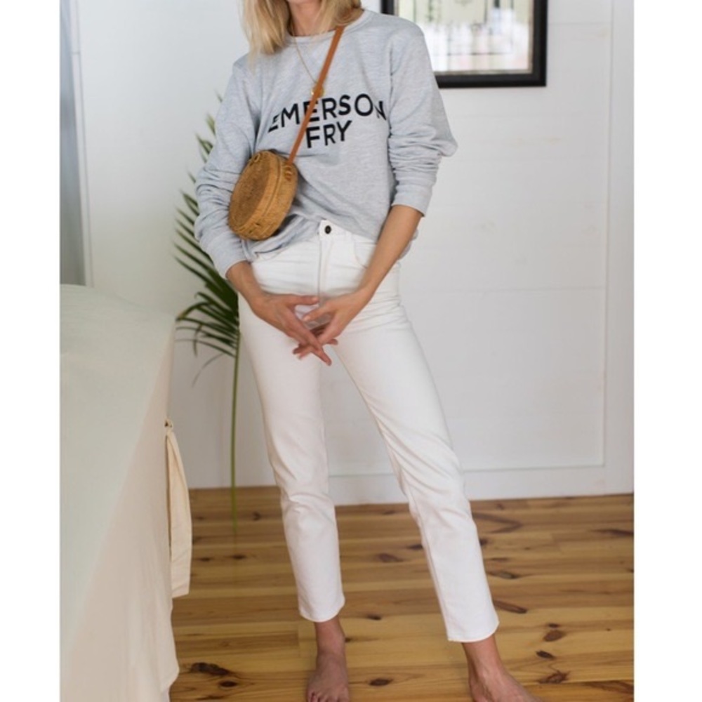 Emerson Fry White Jeans - Size 2